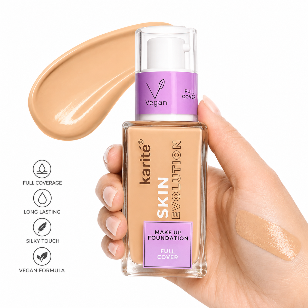 •Karite skin foundation•