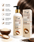 •Meezab rice water & chia seeds shampoo•