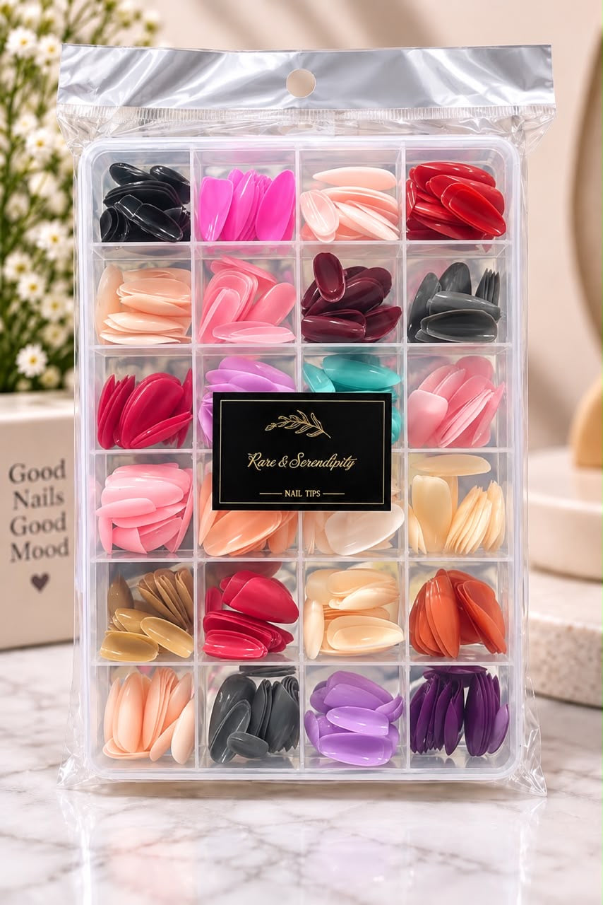 •Mix Colour Nails•
