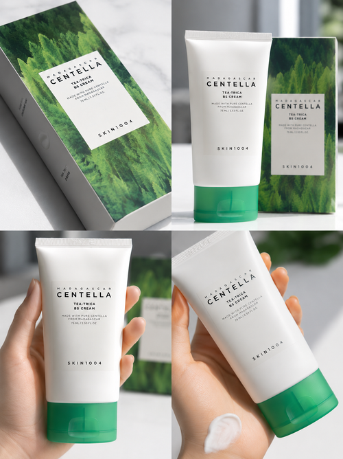 •Centella tea trica cream•