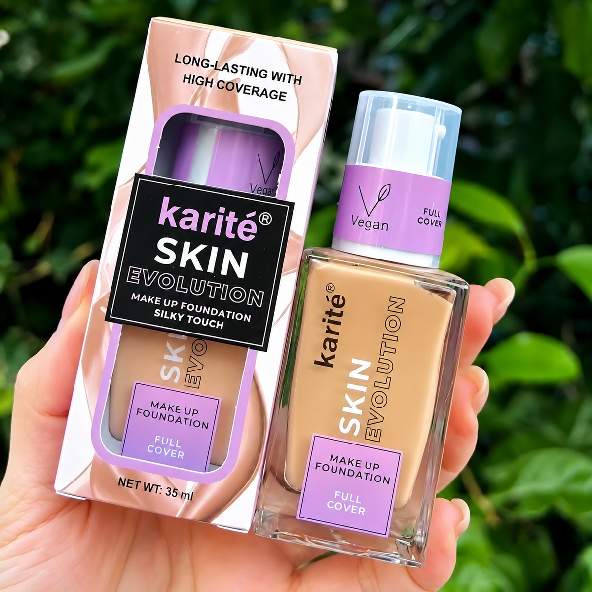 •Karite skin foundation•